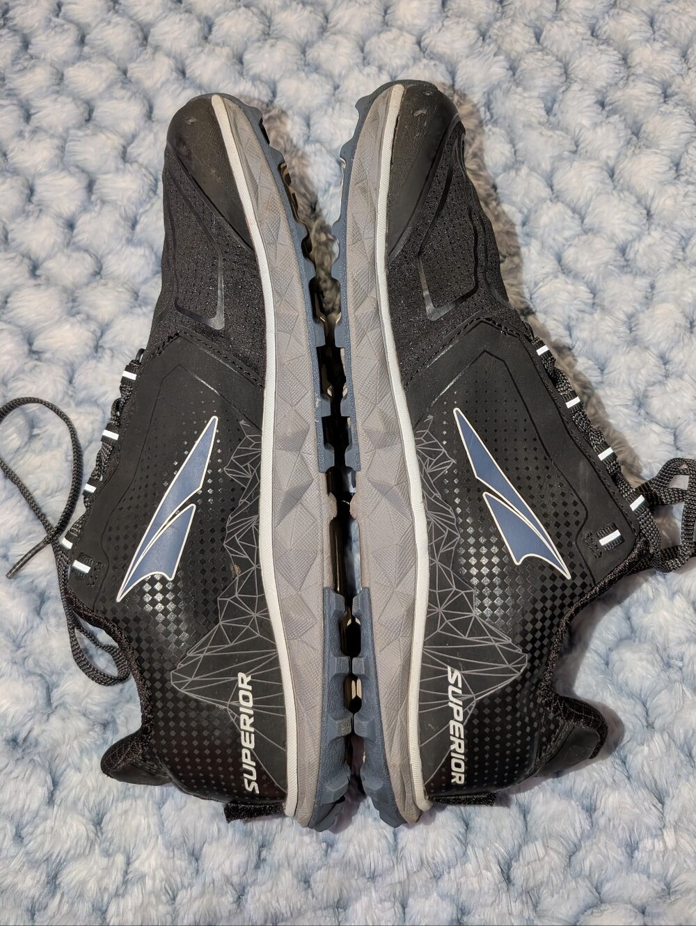 Altra Superior 4 Trail Running Shoes Women’s Size 10.5 Black Grey